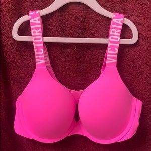 Sexy Hot Pink Push Up Bra